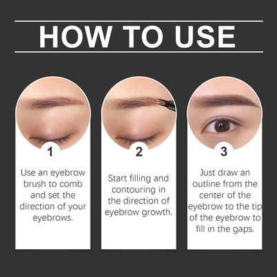 Easy To Use Not Smudge Shaping Eyebrow Pencil