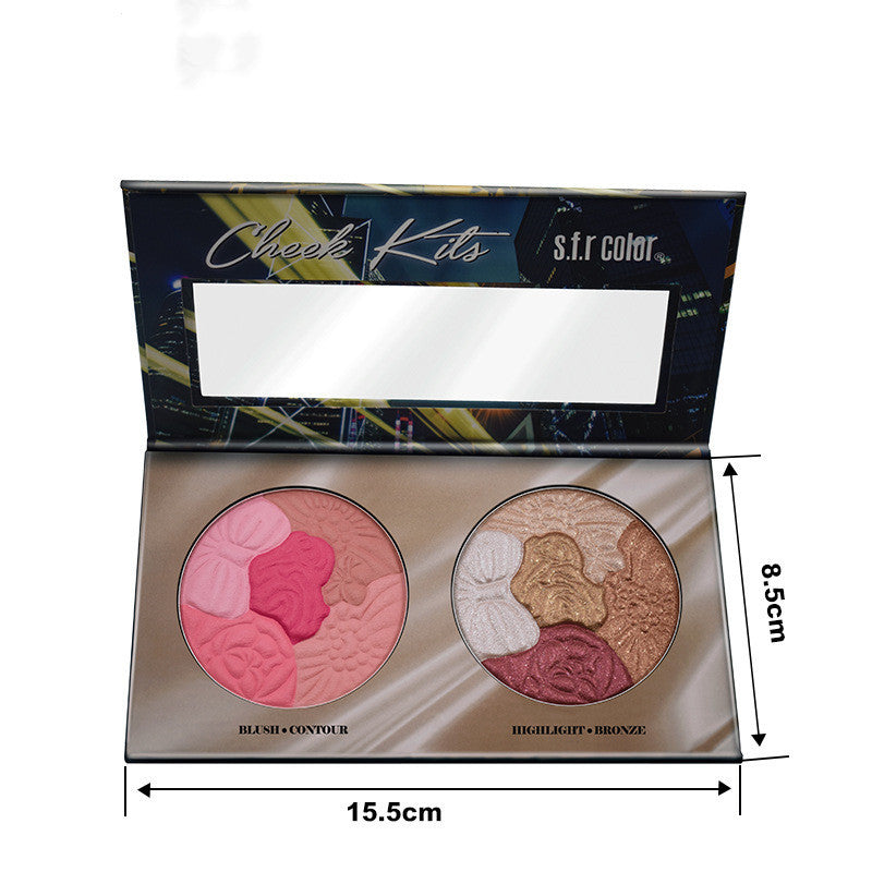 Women's Two-color Blush