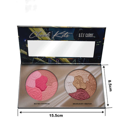 Women's Two-color Blush