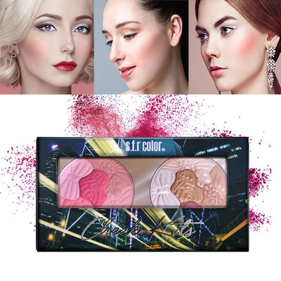 Women's Two-color Blush